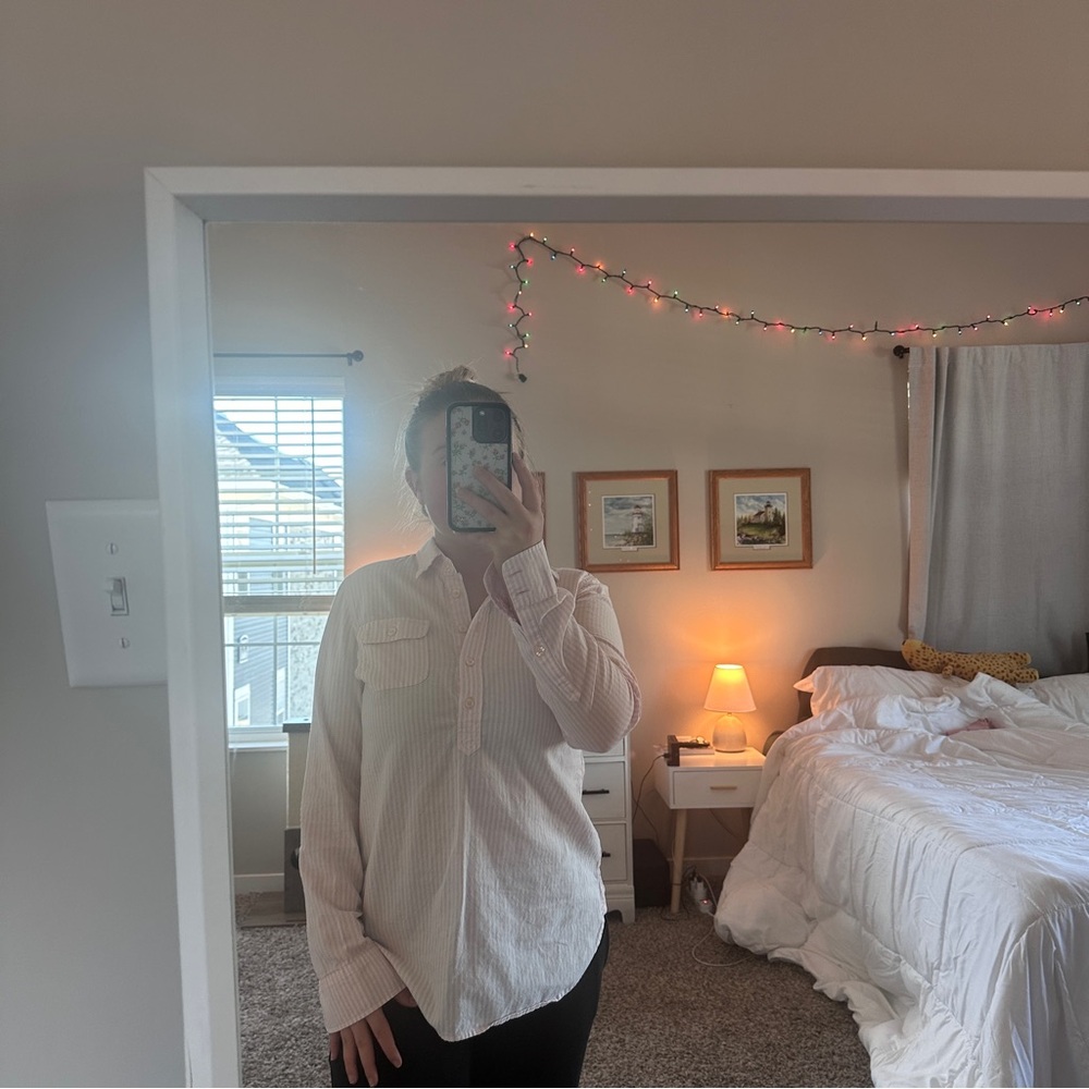 Vineyard Vines Seersucker top